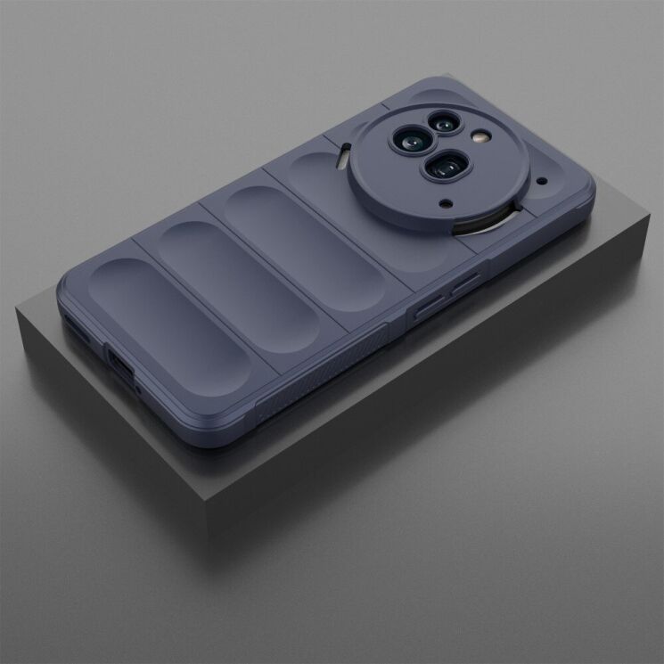 Защитный чехол Deexe Terra Case для Nothing Phone (3a) Pro - Dark Blue: фото 3 из 8