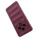 Защитный чехол Deexe Terra Case для OPPO Reno 12 F/FS - Wine Red (377800WR). Фото 2 из 6