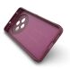 Защитный чехол Deexe Terra Case для OPPO Reno 12 F/FS - Wine Red (377800WR). Фото 3 из 6