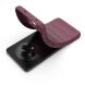 Защитный чехол Deexe Terra Case для OPPO Reno 12 F/FS - Wine Red (377800WR). Фото 4 из 6