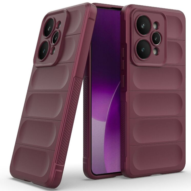 Силиконовый (TPU) чехол Deexe Terra Case для Realme 15 Pro - Wine Red (402002WR) Силиконовый (TPU) чехол Deexe Terra Case для Realme 15 Pro - Wine Red: фото 2 из 6