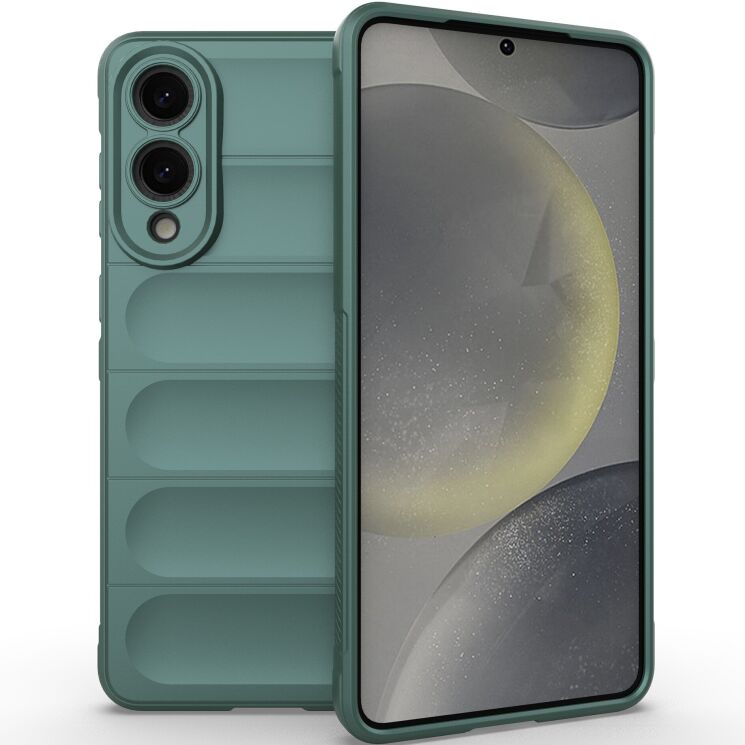 Защитный чехол Deexe Terra Case для Samsung Galaxy S25 Edge (S937) - Green: фото 1 из 3