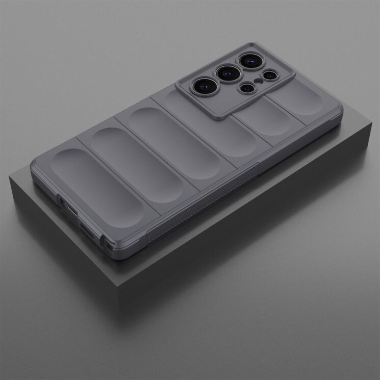Защитный чехол Deexe Terra Case для Samsung Galaxy S25 Ultra (S938) - Dark Grey: фото 2 из 4