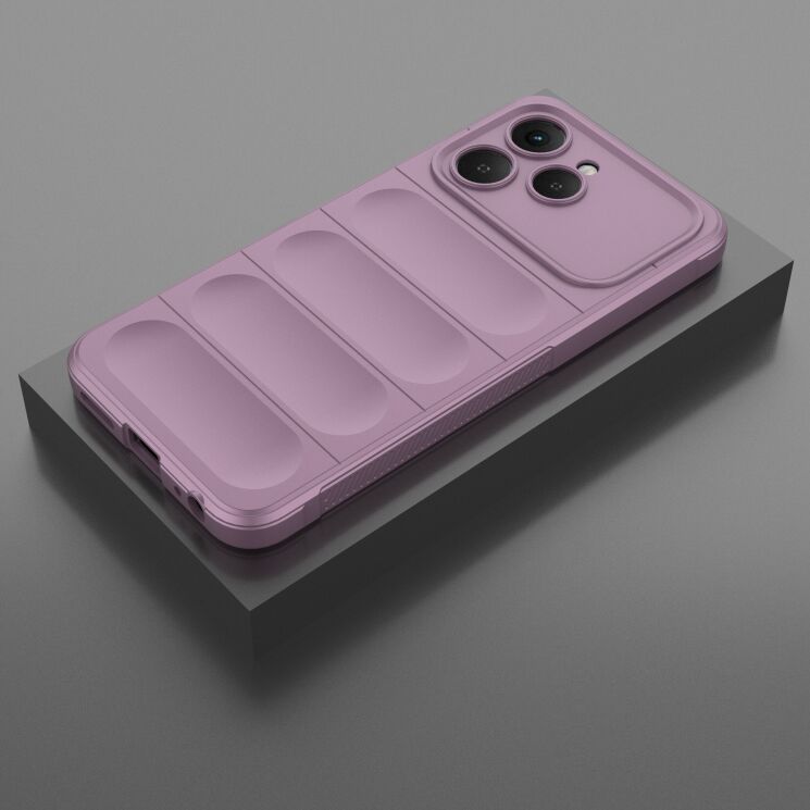 Силіконовий (TPU) чохол Deexe Terra Case для TECNO Spark 40 - Light Purple: фото 2 з 6