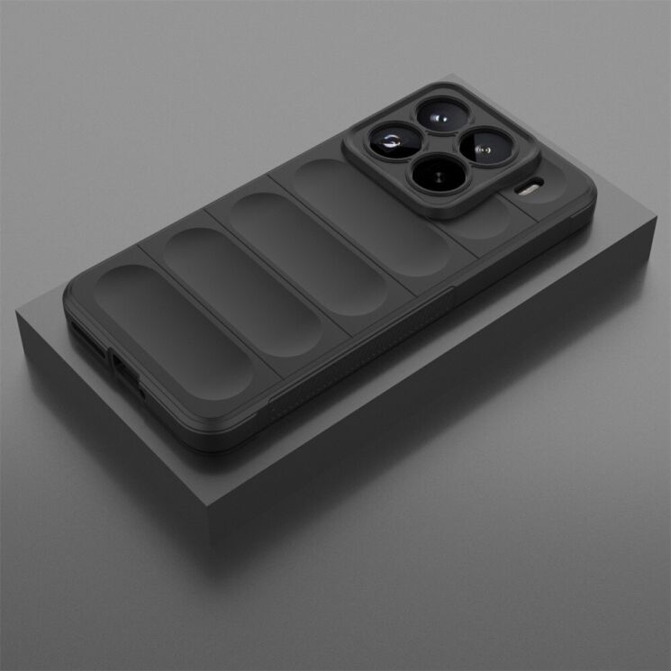 Защитный чехол Deexe Terra Case для Xiaomi 15 Pro - Black: фото 4 из 6