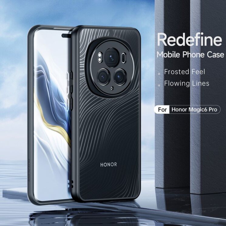 Защитный чехол DUX DUCIS Aimo Series для Honor Magic 6 Pro - Black: фото 3 из 13