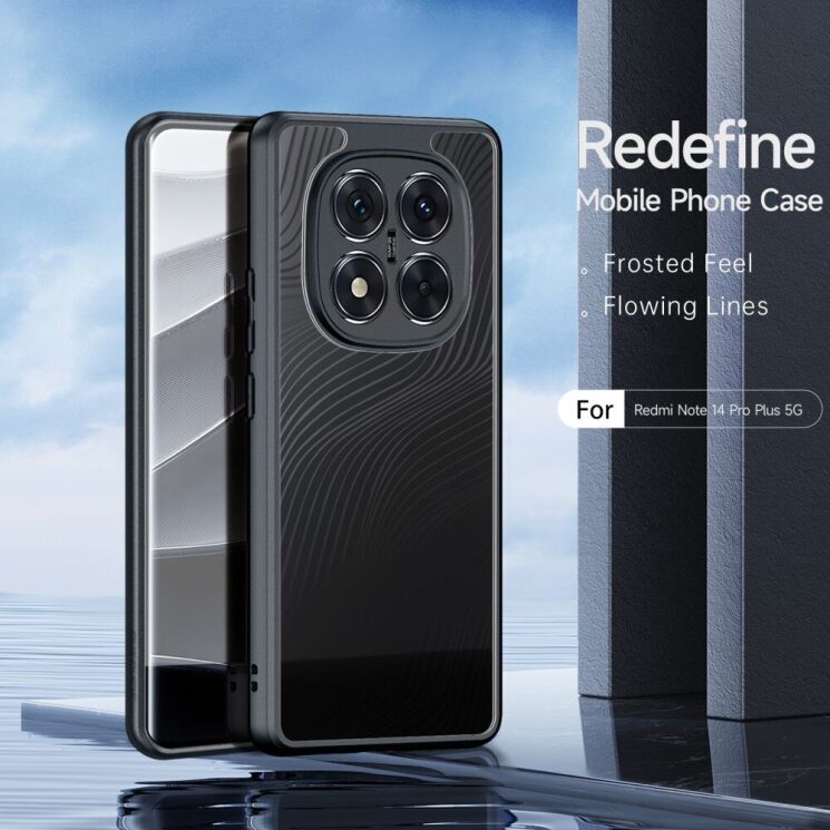 Защитный чехол DUX DUCIS Aimo Series для Xiaomi Redmi Note 14 Pro Plus - Black: фото 3 из 10