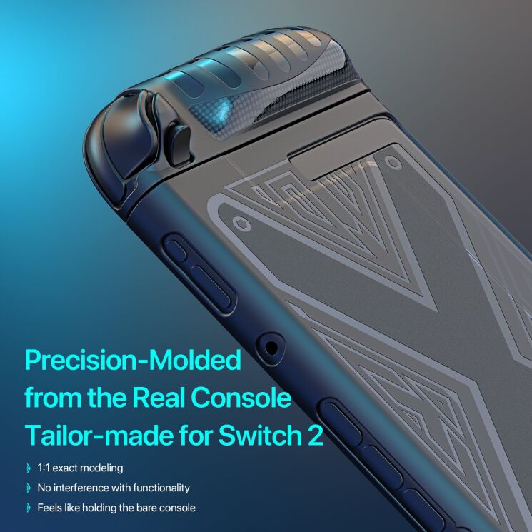 Захисний чохол Dux Ducis Grip Case для Nintendo Switch 2 - Black: фото 9 з 13