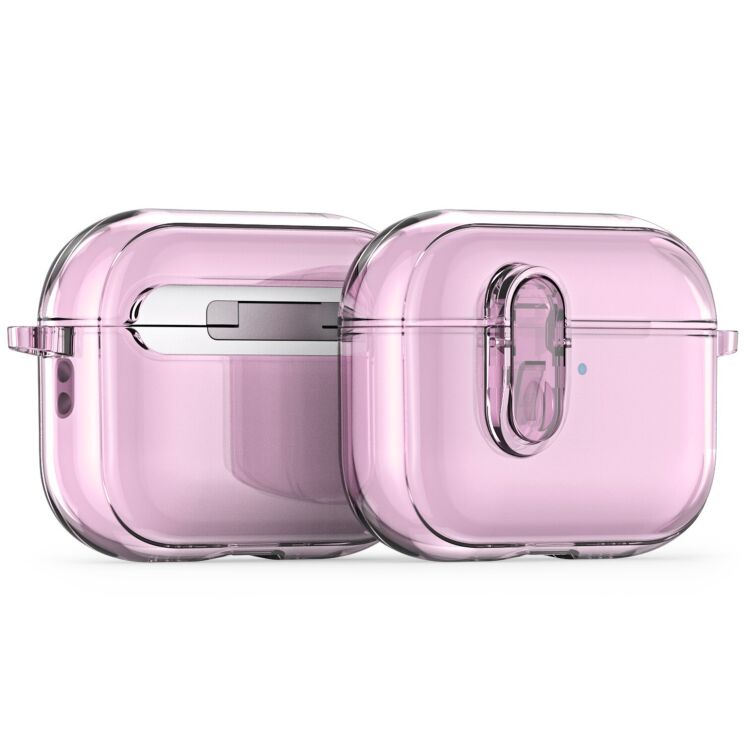 Защитный чехол DUX DUCIS PECL Series для AirPods Pro 3 - Pink (390120P) Защитный чехол DUX DUCIS PECL Series для AirPods Pro 3 - Pink: фото 2 из 13