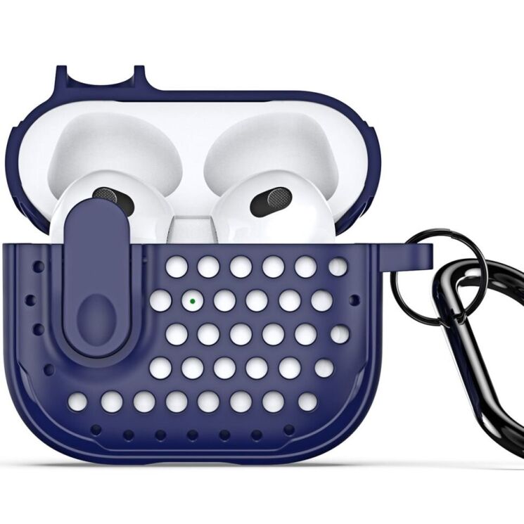 Захисний чохол DUX DUCIS PECM Series для Apple AirPods Pro - Blue: фото 1 з 19