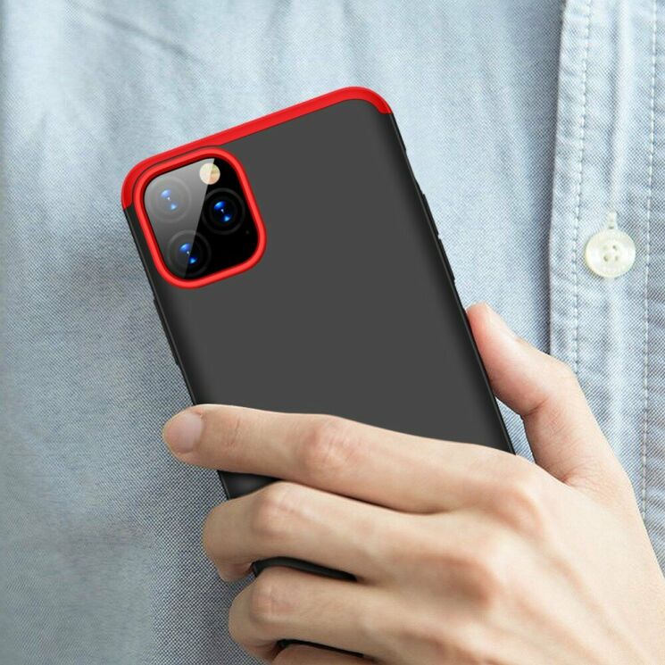 Защитный чехол GKK Double Dip Case для Apple iPhone 11 Pro Max - Red / Black: фото 5 из 6