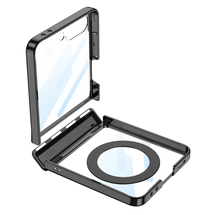 Защитный чехол GKK Hinge Magnetic для Samsung Galaxy Flip 7 - Purple: фото 8 из 10