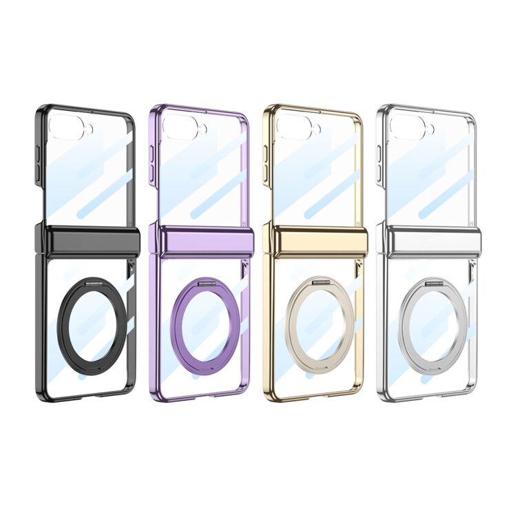 Защитный чехол GKK Hinge Magnetic для Samsung Galaxy Flip 7 - Purple: фото 10 из 10