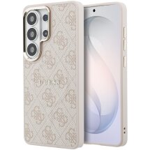 Захисний чохол Guess 4G Embossed Ring MagSafe для Samsung Galaxy S26 Ultra (S948) GUHMS26LP4MSEGCP - Pink: фото 1 з 8