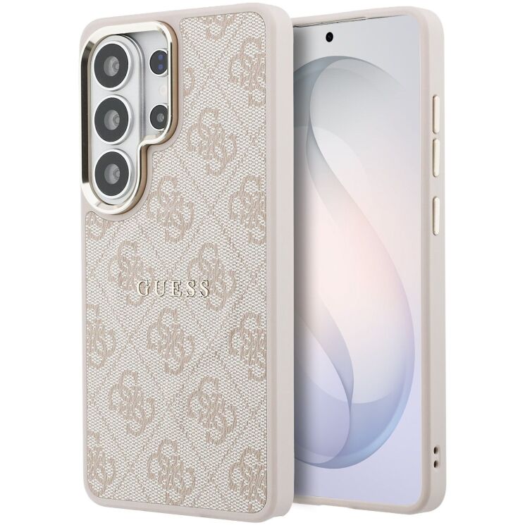 Захисний чохол Guess 4G Embossed Ring MagSafe для Samsung Galaxy S26 Ultra (S948) GUHMS26LP4MSEGCP - Pink (408539P) Захисний чохол Guess 4G Embossed Ring MagSafe для Samsung Galaxy S26 Ultra (S948) GUHMS26LP4MSEGCP - Pink: фото 1 з 8