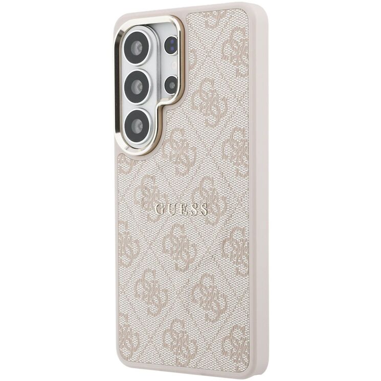 Захисний чохол Guess 4G Embossed Ring MagSafe для Samsung Galaxy S26 Ultra (S948) GUHMS26LP4MSEGCP - Pink (408539P) Захисний чохол Guess 4G Embossed Ring MagSafe для Samsung Galaxy S26 Ultra (S948) GUHMS26LP4MSEGCP - Pink: фото 3 з 8