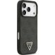 Захисний чохол Guess Leather 4G Triangle Strass MagSafe для iPhone 17 Pro (GUHMP17LP4TDPLK) - Black (403270B). Фото 4 з 9