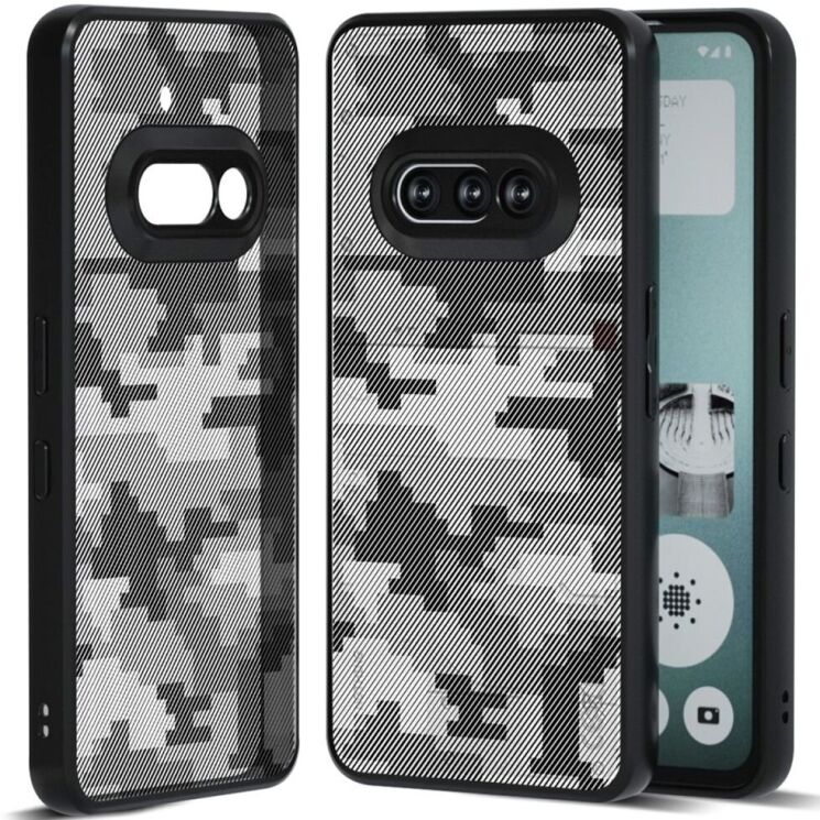 Защитный чехол IBMRS Military для Nothing Phone (3a) - Grid Camouflage: фото 1 из 7