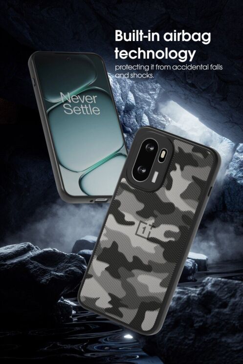 Защитный чехол IBMRS Military для OnePlus 15R / Ace 6 / Ace 6T - Grid Camouflage: фото 4 из 7