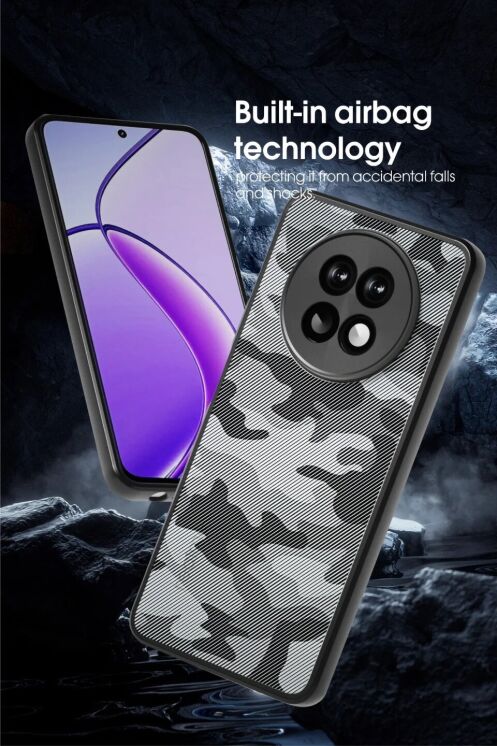 Захисний чохол IBMRS Military для Realme 12 5G - Artistic Camouflage: фото 5 з 9