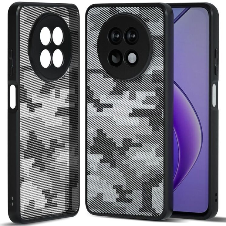 Захисний чохол IBMRS Military для Realme 12 5G - Grid Camouflage: фото 1 з 9