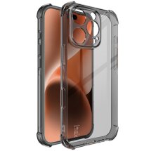 Защитный чехол IMAK Airbag MAX Case для Apple iPhone 16 Pro - Transparent Black: фото 1 из 10