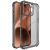 Защитный чехол IMAK Airbag MAX Case для Apple iPhone 16 Pro - Transparent Black: фото 1 из 10