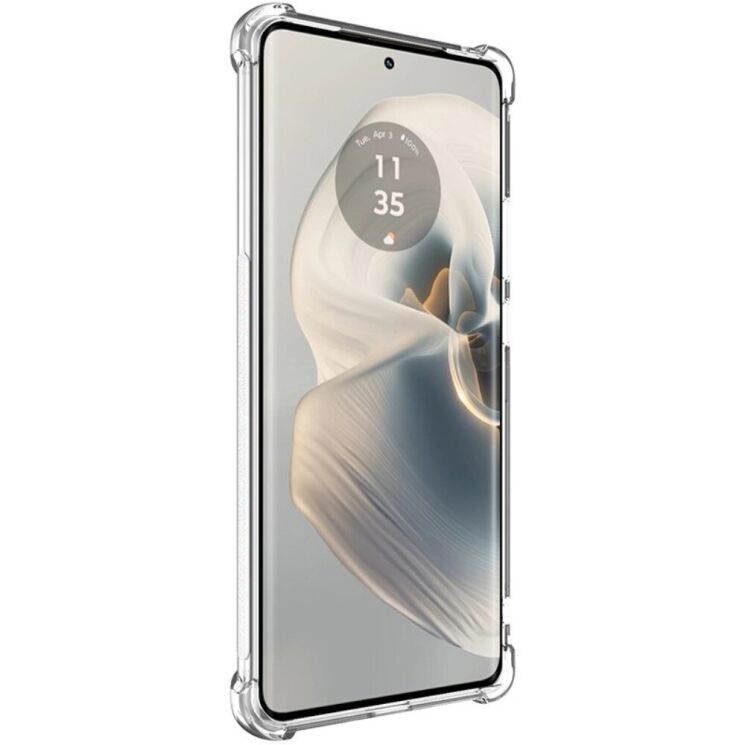 Защитный чехол IMAK Airbag MAX Case для Motorola Edge 50 Pro - Transparent: фото 2 из 13