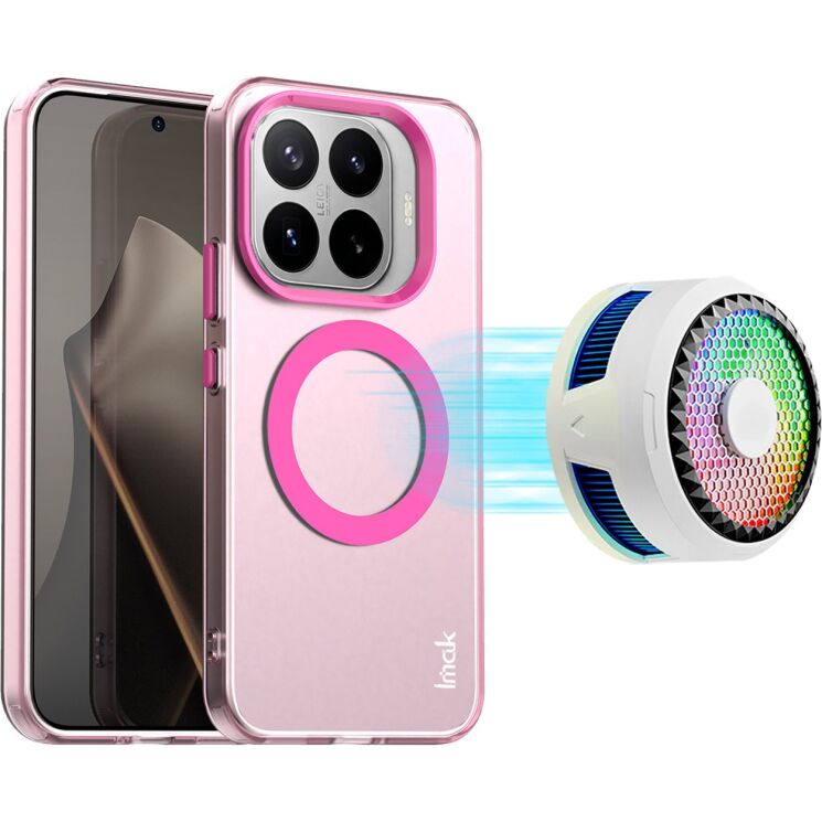 Защитный чехол IMAK Candy Series Magnetic для Xiaomi 17T - Pink: фото 2 из 9