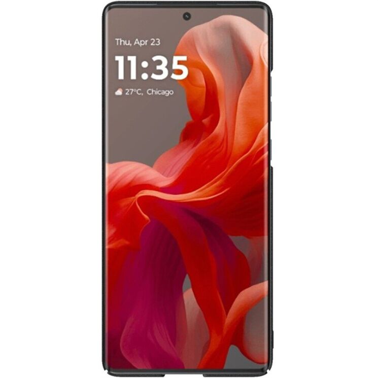 Защитный чехол IMAK Cowboy Hard Shell для Motorola Moto G85 - Matte Black: фото 4 из 8
