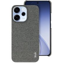 Защитный чехол IMAK Fabric Case для OPPO Reno 15 F - Dark Grey: фото 1 из 8