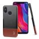 Захисний чохол IMAK Leather Series для Xiaomi Mi 8 - Black / Brown (139845BZ). Фото 1 з 5
