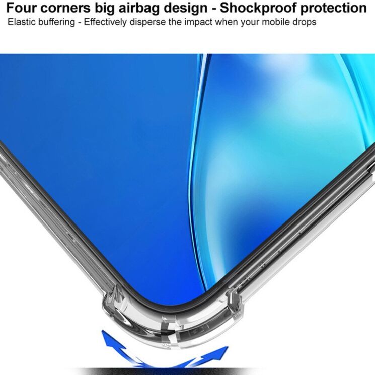 Защитный чехол IMAK Space Shield для Samsung Galaxy A36 (A366) - Transparent: фото 7 из 8