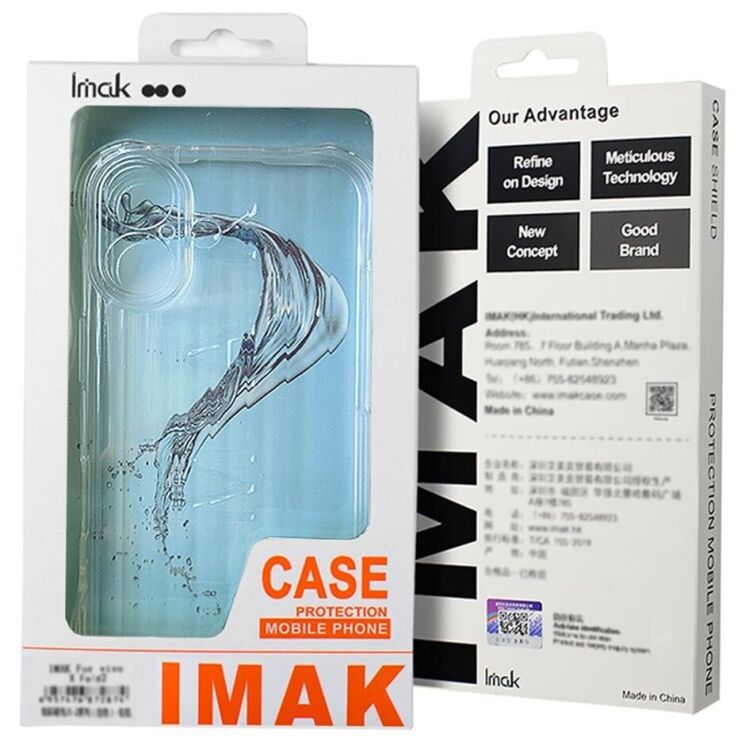 Защитный чехол IMAK Space Shield для Samsung Galaxy A36 (A366) - Transparent: фото 8 из 8