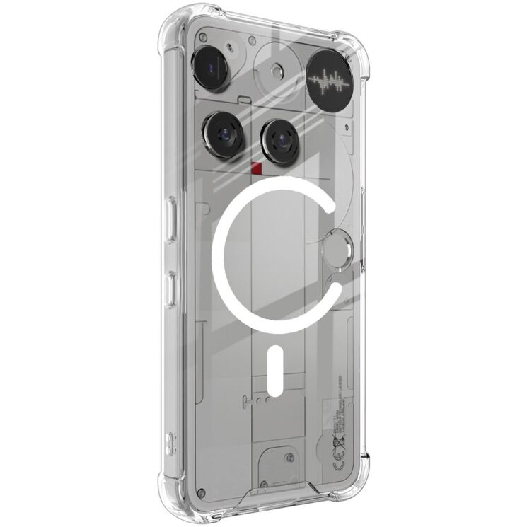 Защитный чехол IMAK Space Shield MagSafe для Nothing Phone (3) - Transparent: фото 2 из 9