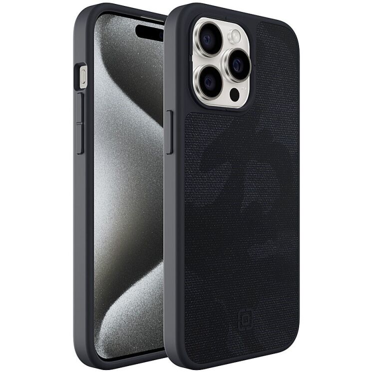 Защитный чехол Incipio Cru. MagSafe для Apple iPhone 15 Pro Max - Navy Camo: фото 1 из 5