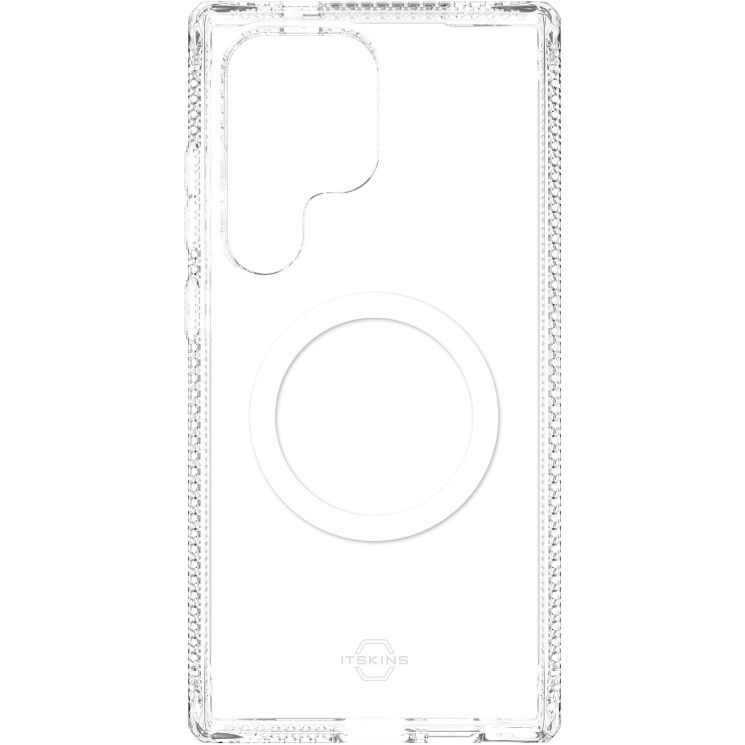 Защитный чехол ItSkins Hybrid R with MagSafe для Samsung Galaxy S24 Ultra (S928) SGGB-HMACR-TRSP - Clear: фото 3 из 9