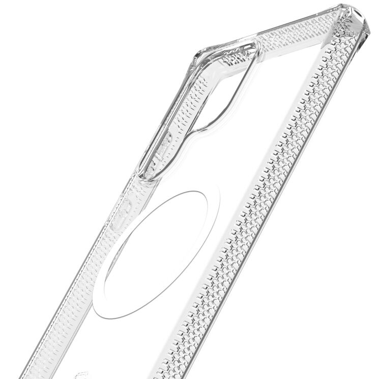 Защитный чехол ItSkins Hybrid R with MagSafe для Samsung Galaxy S24 Ultra (S928) SGGB-HMACR-TRSP - Clear: фото 4 из 9
