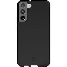 Защитный чехол ItSkins Hybrid Silk для Samsung Galaxy S22 (S901) - Black: фото 1 из 6