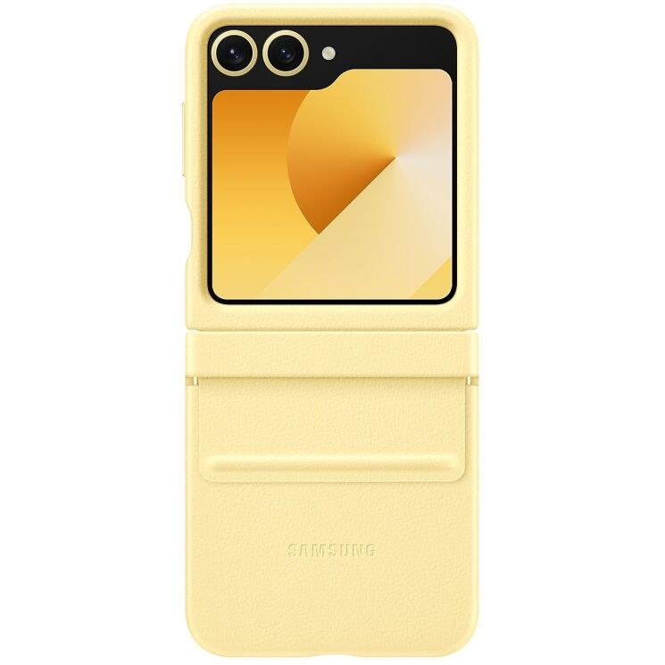Защитный чехол Kindsuit Case для Samsung Galaxy Flip 6 (EF-VF741PYEGUA) - Yellow: фото 2 из 5
