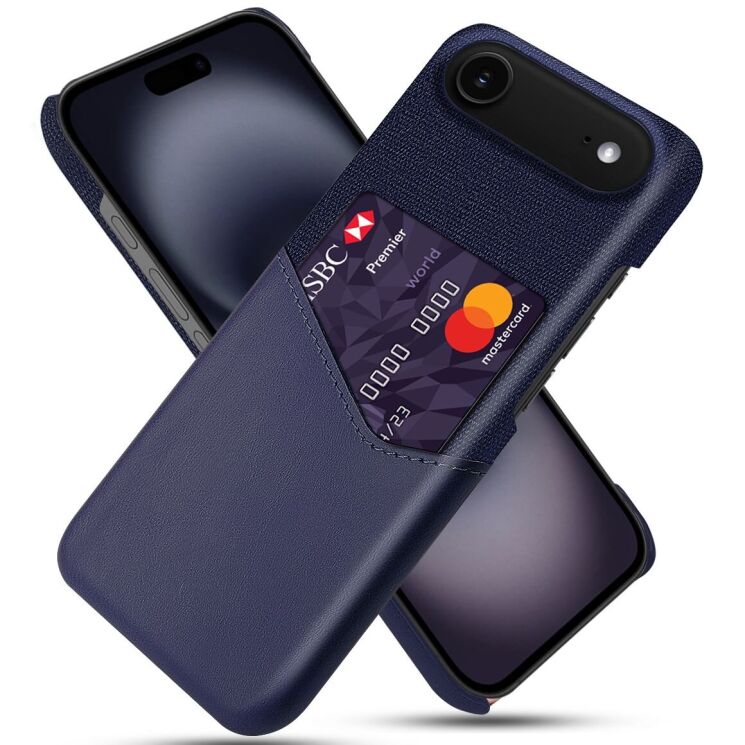 Захисний чохол KSQ Business Pocket для Apple iPhone 17 Air - Blue: фото 1 з 4