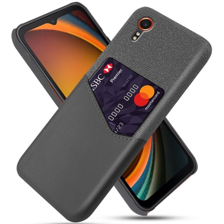 Захисний чохол KSQ Business Pocket для Samsung Galaxy Xcover 7 (G556) - Grey: фото 1 з 4