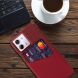 Защитный чехол KSQ Business Pocket для Xiaomi Poco M7 Pro - Red (374440R). Фото 2 из 4