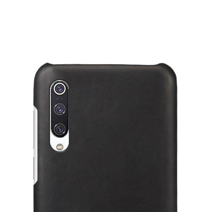 Захисний чохол KSQ Leather Cover для Xiaomi Mi CC9e / A3 - Black: фото 3 з 5