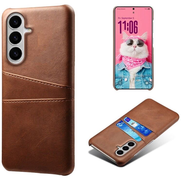 Защитный чехол KSQ Pocket Case для Samsung Galaxy S26 - Brown (404212Z) Защитный чехол KSQ Pocket Case для Samsung Galaxy S26 - Brown: фото 1 из 5