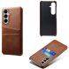 Защитный чехол KSQ Pocket Case для Samsung Galaxy S26 - Brown (404212Z). Фото 2 из 5