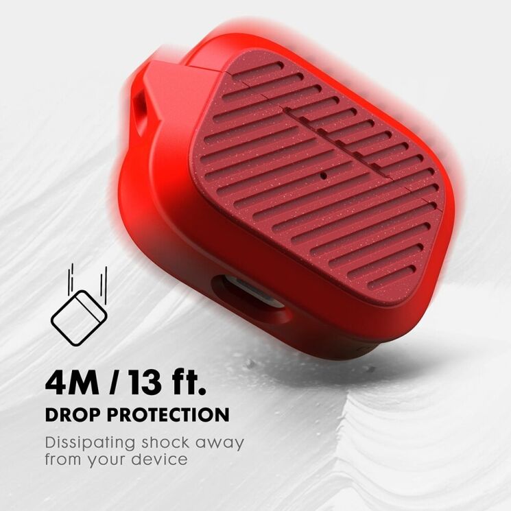 Защитный чехол Laut Capsule Impkt для Apple AirPods Pro - Black: фото 8 из 12