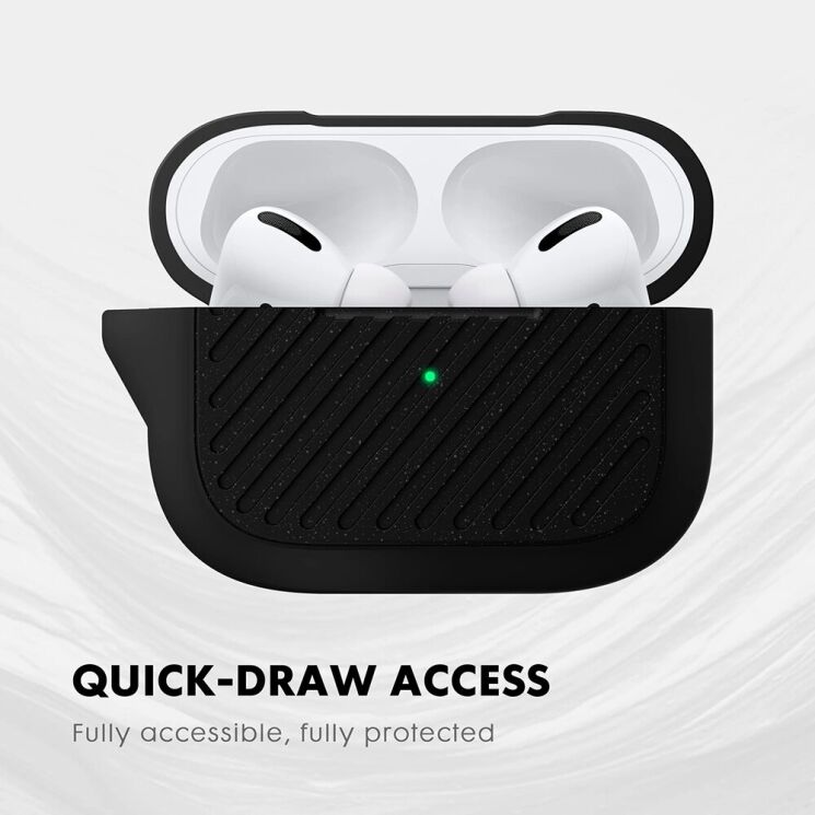 Защитный чехол Laut Capsule Impkt для Apple AirPods Pro - Black: фото 10 из 12