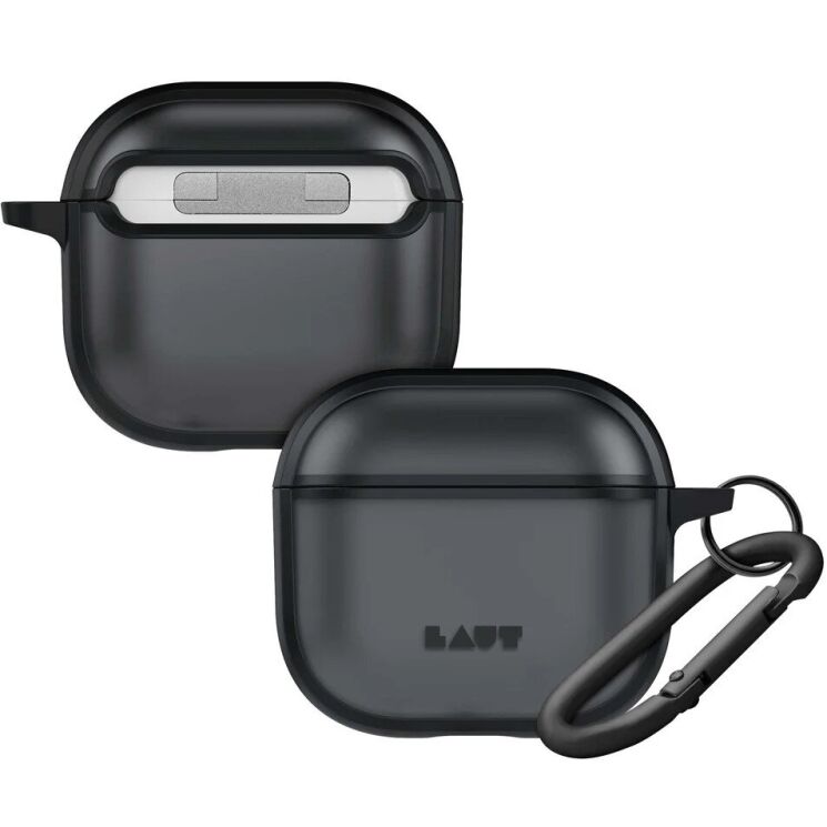 Защитный чехол Laut HUEX PROTECT (FH) для Apple AirPods 4 (L_AP5_HPT_BK) - Black: фото 3 из 4