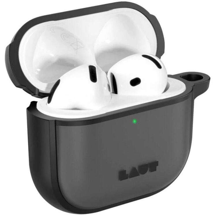 Защитный чехол Laut HUEX PROTECT (FH) для Apple AirPods 4 (L_AP5_HPT_BK) - Black: фото 2 из 4